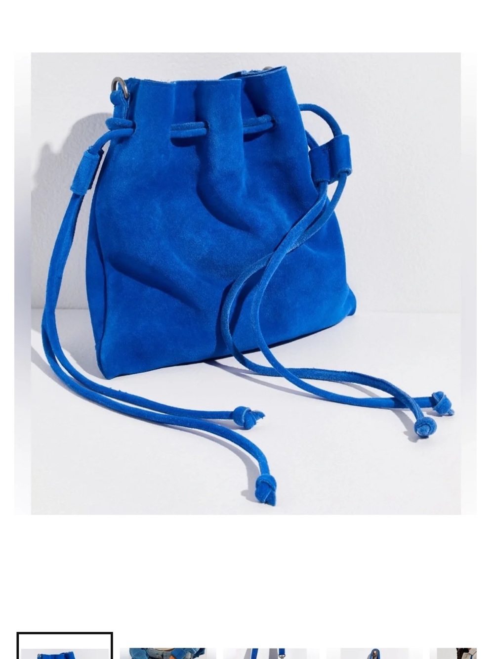 free people billie suede crossbody bag